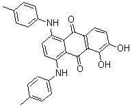 CAS#: 6636-38-0, 1,2-Dihydroxy-5,8-Bis[(4-Methylphenyl)Amino]-9,10-Anthracenedione