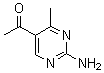 CAS 登录号：66373-25-9， 1-(2-氨基-4-甲基-5-嘧啶基)-乙酮