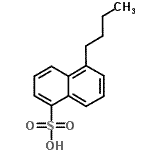 CAS#: 66375-38-0, 5-Butyl-1-naphthalenesulfonic acid