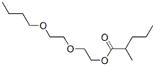 CAS#: 6640-82-0, 2-(2-Butoxyethoxy)Ethyl 2-Methylpentanoate
