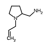 CAS#: 66411-51-6, 1-(1-Allyl-2-pyrrolidinyl)methanamine