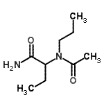 CAS#: 664304-77-2, 2-[Acetyl(propyl)amino]butanamide