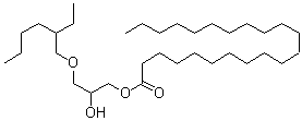 CAS 登录号：66486-85-9， 3-[(2-乙基己基)氧基]-2-羟基丙基二十二烷酸酯