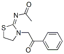 CAS#: 6649-36-1, N-[3-(2-Oxo-2-Phenylethyl)Thiazolidin-2-Ylidene]Acetamide
