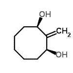 CAS 登录号：664987-43-3， (1R,3S)-2-亚甲基-1,3-环辛烷二醇
