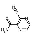 CAS#: 66505-29-1, 3-Cyano-2-pyrazinecarboxamide