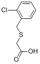 CAS#: 66516-65-2, [[ (2-Chlorophenyl)Methyl]Thio]-Acetic Acid