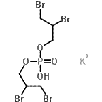 CAS 登录号：66519-18-4， 钾二(2,3-二溴丙基)磷酸氢酯