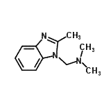 CAS 登录号：66529-19-9， N,N-二甲基-1-(2-甲基-1H-苯并咪唑-1-基)甲胺
