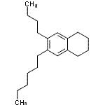 CAS#: 66538-96-3, 6-Butyl-7-hexyl-1,2,3,4-tetrahydronaphthalene