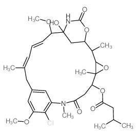 CAS#: 66547-10-2, O3-De2-(Acetylmethylamino)-1-Oxopropyl-O3-(3-Methyl-1-Oxobutyl)-Maytansine