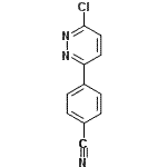 CAS#: 66548-54-7, 4-(6-Chloro-3-pyridazinyl)benzonitrile