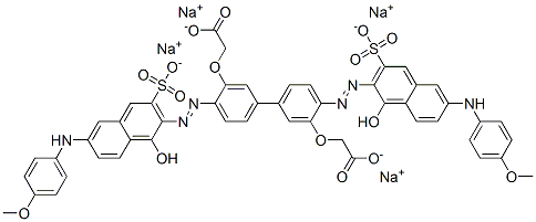 CAS 登录号：6655-95-4， 直接蓝 158