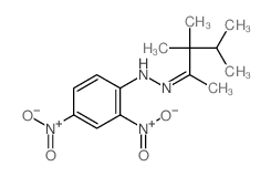 CAS 登录号：66591-36-4， 3,3,4-三甲基-2-戊酮(2,4-二硝基苯基)腙