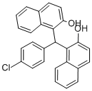 CAS 登录号：66595-77-5， 4-氯苯基-二(2-羟基-1-萘基)甲烷