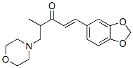 CAS 登录号：66596-44-9， 1-(1,3-苯并二氧戊环-5-基)-4-甲基-5-吗啉基-1-戊烯-3-酮
