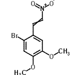 CAS#: 66599-23-3, 1-Bromo-4,5-dimethoxy-2-(2-nitrovinyl)benzene