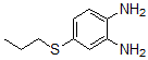 CAS 登录号：66608-52-4， 4-(丙硫基)-1,2-苯二胺