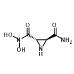 CAS#: 66620-05-1, (2S,3S)-N,N-Dihydroxy-2,3-aziridinedicarboxamide
