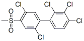 CAS 登录号：66640-59-3， 4-甲基磺酰基-2,2',3',4',5-五氯联苯