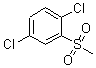 CAS 登录号：66640-63-9， 1,4-二氯-2-(甲基磺酰基)-苯