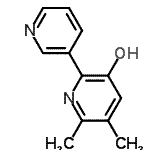 CAS 登录号：666734-82-3， 5,6-二甲基-2,3'-联吡啶-3-醇