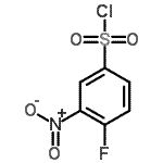 CAS#: 6668-56-0, 4-Fluoro-3-Nitrobenzenesulfonyl Chloride