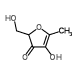 CAS 登录号：66727-94-4， 4-羟基-2-(羟基甲基)-5-甲基-3(2H)-呋喃酮