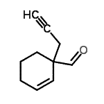 CAS#: 66730-45-8, 1-(2-Propyn-1-yl)-2-cyclohexene-1-carbaldehyde