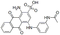 CAS#: 66736-54-7, 4-[[3-(Acetylamino)Phenyl]Amino]-1-Amino-9,10-Dihydro-9,10-Dioxoanthracene-2-Sulphonic Acid