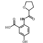 CAS 登录号：667409-89-4， 5-羟基-2-[(四氢-2-呋喃基羰基)氨基]苯甲酸
