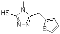 CAS#: 667435-87-2, 4-Methyl-5-(2-thienylmethyl)-4H-1,2,4-triazole-3-thiol