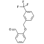 CAS 登录号：667437-45-8， 2-{[3-(三氟甲基)苄基]氧基}苯甲醛