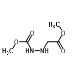 CAS 登录号：66750-42-3， 甲基2-(2-甲氧基-2-氧代乙基)肼羧酸酯