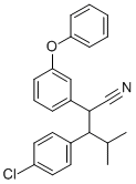 CAS 登录号：66753-10-4， 4-氯-beta-(1-甲基乙基)-alpha-(3-苯氧基苯基)苯丙腈
