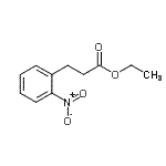 CAS#: 66757-87-7, Ethyl 3-(2-nitrophenyl)propanoate