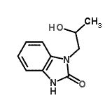 CAS#: 66766-15-2, 1-(2-Hydroxypropyl)-1,3-dihydro-2H-benzimidazol-2-one