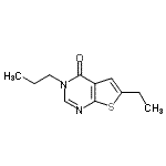 CAS#: 667903-48-2, 6-Ethyl-3-propylthieno[2,3-d]pyrimidin-4(3H)-one