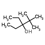 CAS#: 66793-96-2, 3-Ethyl-2,2-dimethyl-3-pentanol