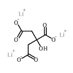 CAS 登录号：6680-58-6， 三锂2-羟基-1,2,3-丙烷三羧酸酯