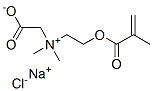 CAS#: 66822-59-1, (Carboxymethyl)[2-(Methacryloyloxy)Ethyl]Dimethylammonium Chloride, Sodium Salt