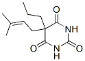 CAS 登录号：66842-95-3， 5-(3-甲基-2-丁烯基)-5-丙基巴比妥酸