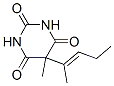 CAS 登录号：66843-00-3， 5-甲基-5-(1-甲基-1-丁烯基)巴比妥酸