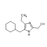 CAS#: 668475-91-0, [4-(Cyclohexylmethyl)-5-ethyl-1H-imidazol-2-yl]methanol