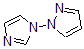 CAS 登录号：66855-86-5， 1-(1-吡唑基)咪唑