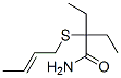 CAS#: 66859-52-7, 2-(2-Butenylthio)-2-Ethylbutyramide