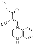 CAS 登录号：6687-89-4， alpha-氰基-3,4-二氢-1(2H)-喹喔啉丙烯酸乙酯
