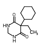 CAS#: 668998-59-2, 5-Cyclohexyl-5-ethyldihydro-4,6(1H,5H)-pyrimidinedione