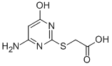 CAS 登录号：66902-63-4， (4-氨基-6-羟基-嘧啶-2-基硫基)-乙酸