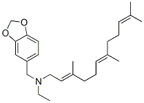 CAS#: 66903-18-2, N-Ethyl-N-(3,7,11-Trimethyl-2,6,10-Dodecatrienyl)-1,3-Benzodioxole-5-Methanamine